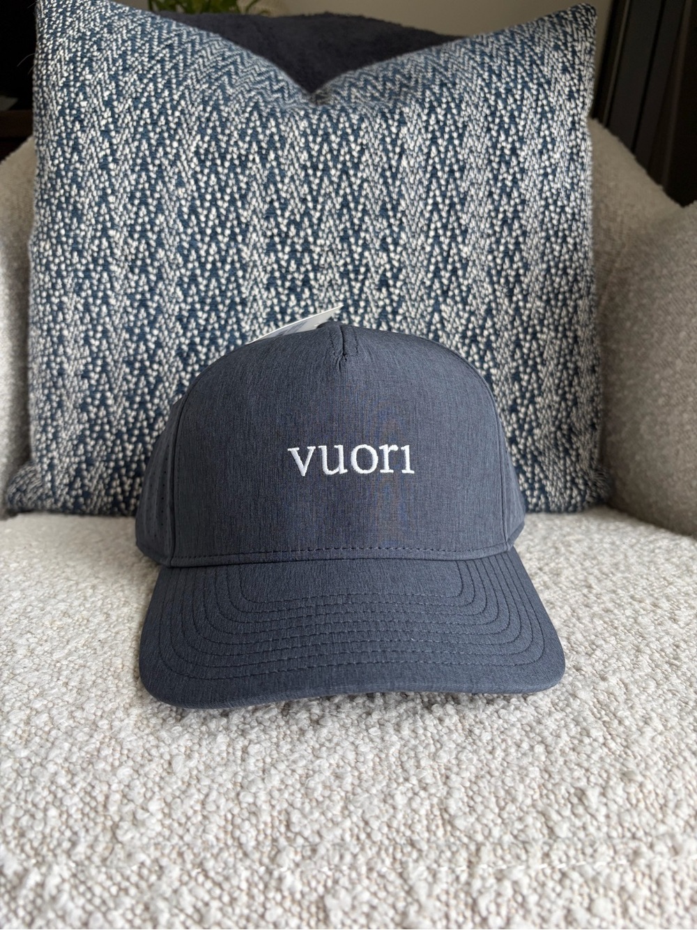 Vuori Unisex Water Tech Hat~ Navy Blue